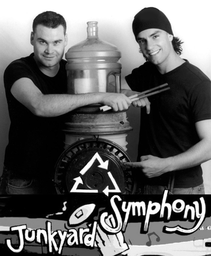 Junkyard Jonny and Trashcan Tony!